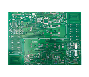 2 layers with lead tin-sprayed green oil PCB styrelser